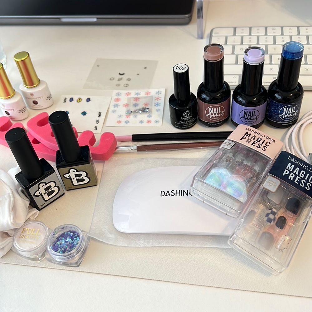Gel Nail Manicure Set